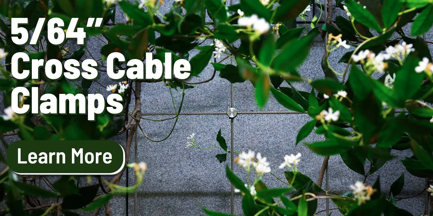 5/64 Cross Cable Clamps